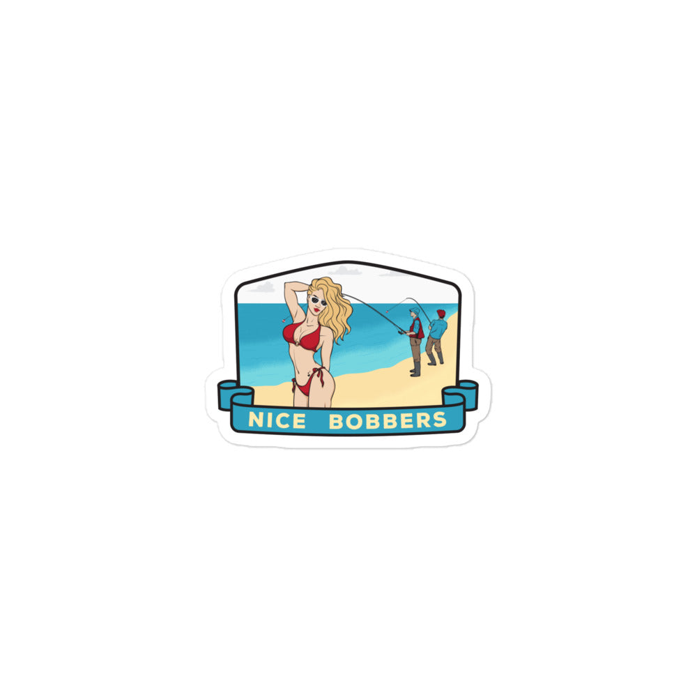Nice Bobbers Bubble-free stickers
