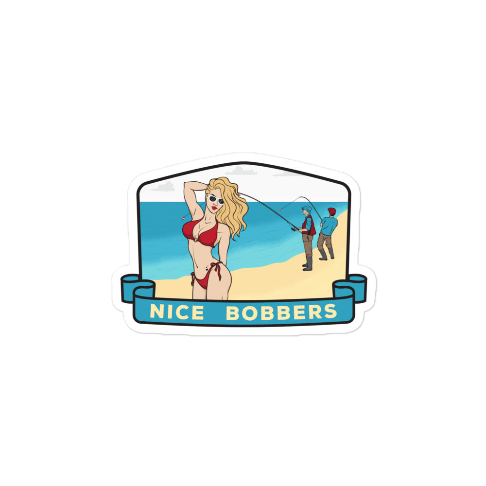 Nice Bobbers Bubble-free stickers