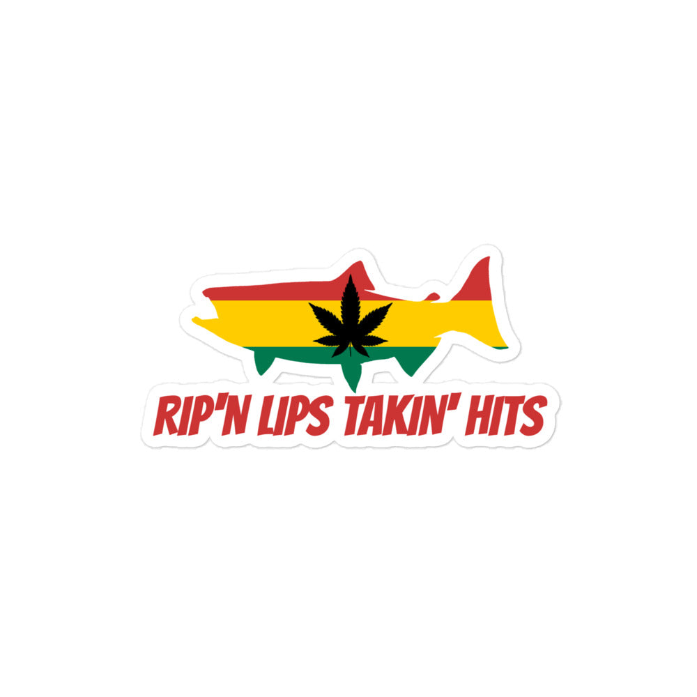 Rip'n Lips Takin' Hits Bubble-free stickers