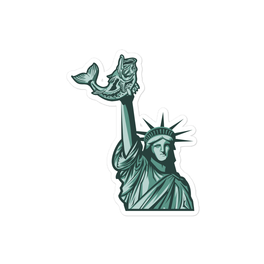 Lady Liberty Bubble-free stickers
