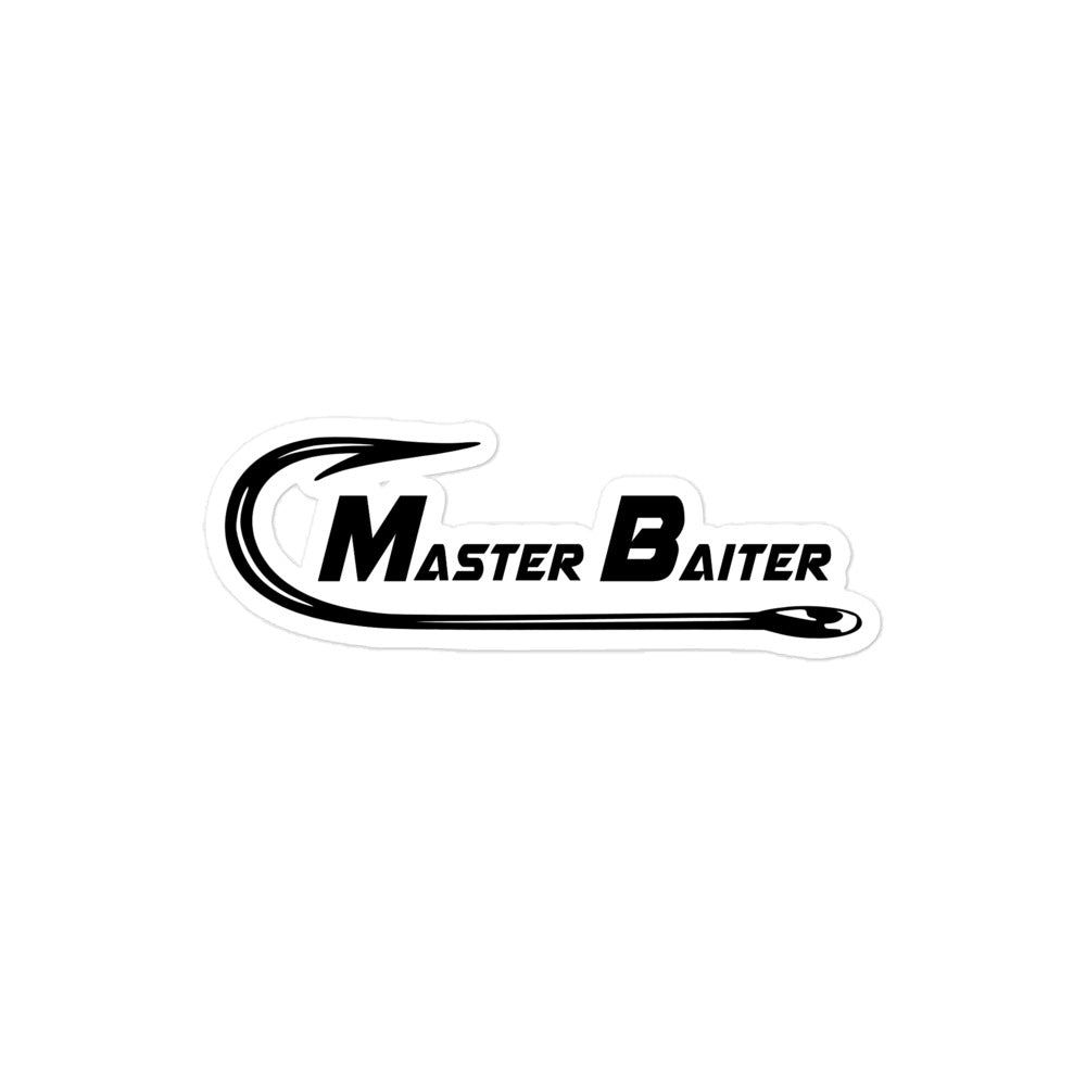Master Baiter Bubble-free stickers