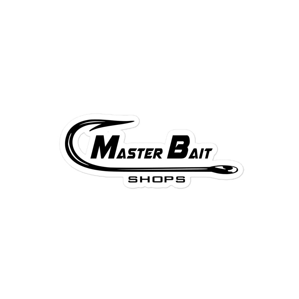 Master Bait Shops Bubble-free stickers