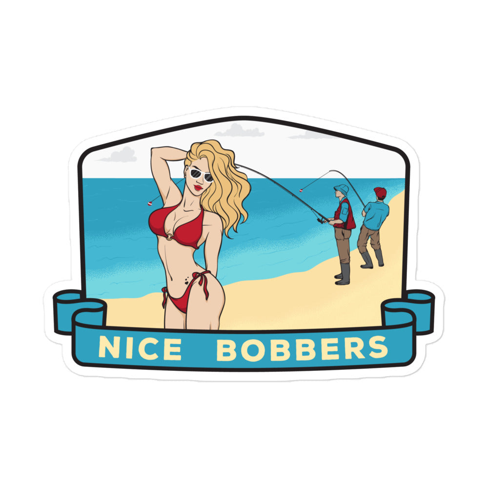 Nice Bobbers Bubble-free stickers