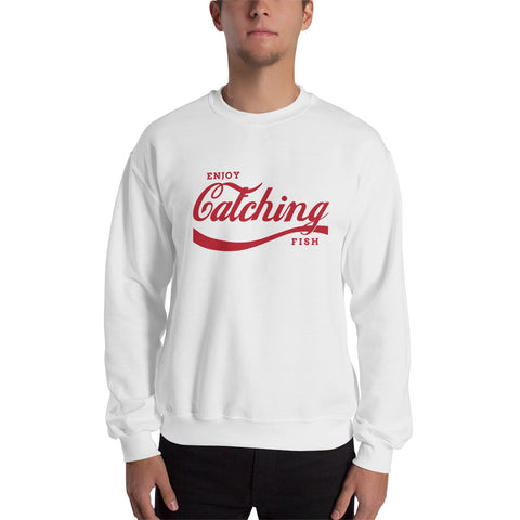 Enjoy Catching Fish Crewneck Sweatshirt