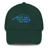 This Girl Can Handle A Rod hat (Blue)