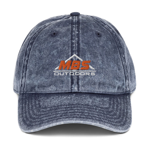 MBS Outdoors Vintage Cotton Twill Cap