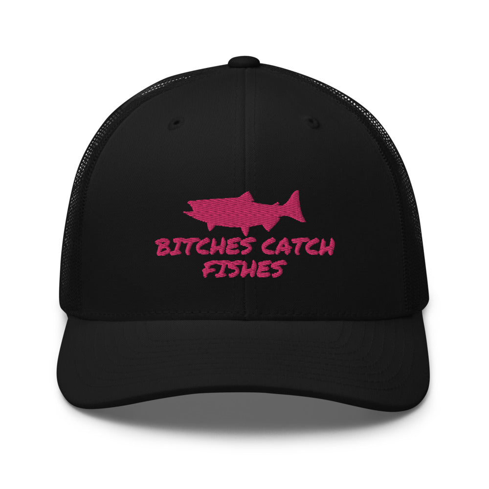 Bitches Catch Fishes Trucker Cap – Master Bait Shops