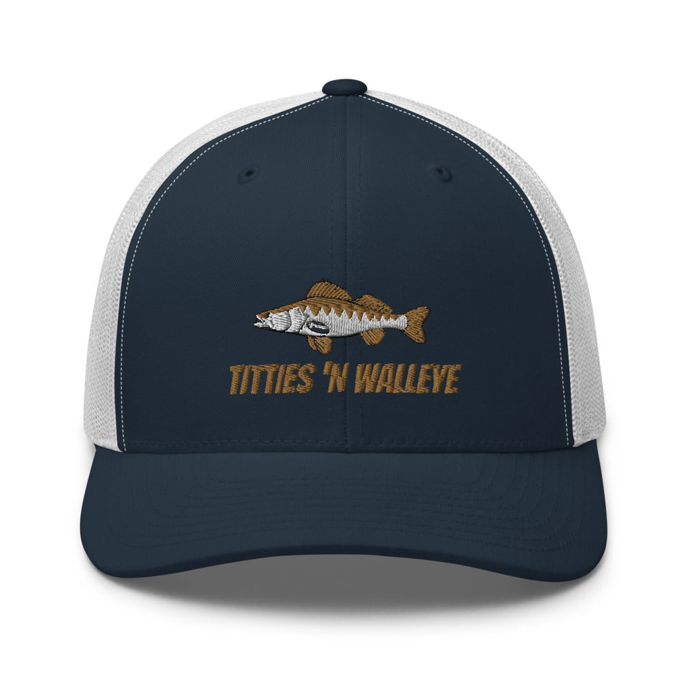 Titties 'N Walleye Trucker Hat – Master Bait Shops