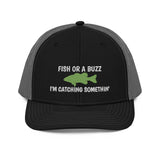 Fish Or A Buzz (Bass) Trucker Cap