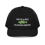 Fish Or A Buzz (Bass) Trucker Cap