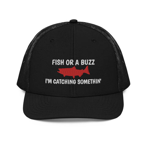 Fish Or A Buzz Trucker Cap