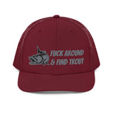 Fuck Around & Find Trout Trucker Cap