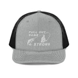 Pull Out Game Strong Trucker Cap