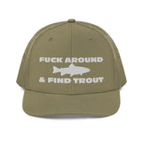 Fuck Around & Find Trout Trucker Cap