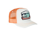 Quit Playing With Your Dinghy Hat White/Orange