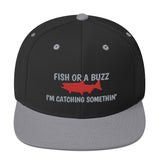 Fish or Buzz Snapback Hat