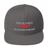 Fish or Buzz Snapback Hat