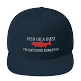 Fish or Buzz Snapback Hat