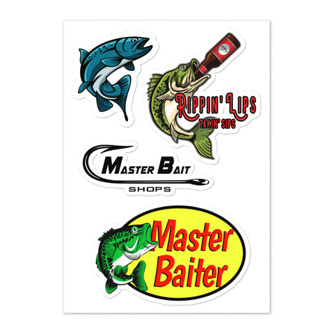 Master Bait Shops Sticker sheet