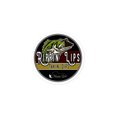 Rippin Lips Takin' Dips Sticker