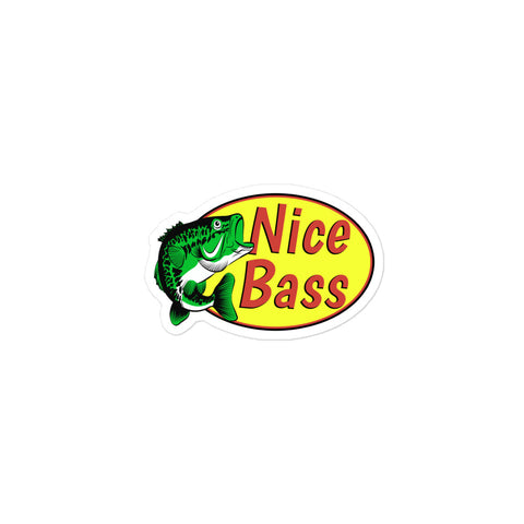 Nice Bass Bubble-free stickers