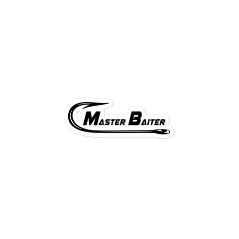 Master Baiter Bubble-free stickers