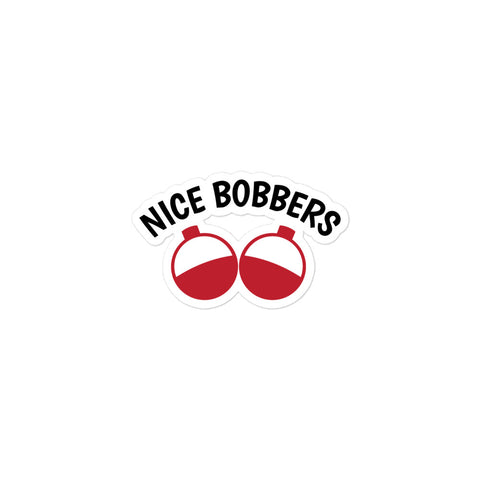 Nice Bobbers Bubble-free stickers