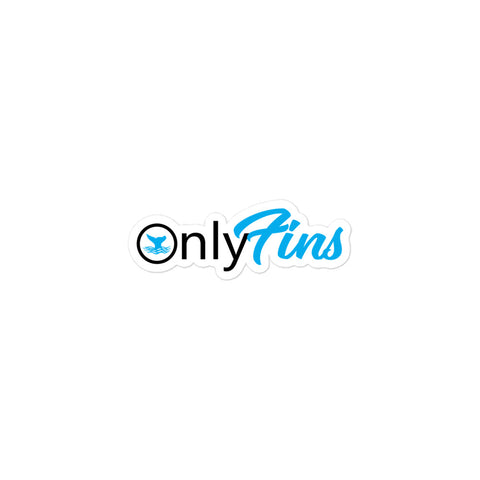 Only Fins Bubble-free stickers