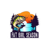 Fat Girl Season Bubble-free stickers