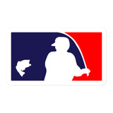 MLB Parody Bubble-free stickers