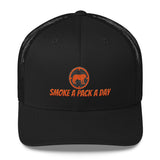 Smoke A Pack A Day Trucker Hat