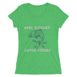 Reel Bitches Catch Fishes Ladies' short sleeve t-shirt