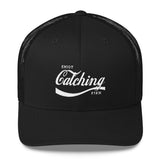 Enjoy Catching Fish Trucker Hat White