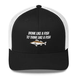 Drink Like A Fish Trucker Cap