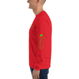 Neon Green Logo Long Sleeve T-Shirt