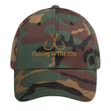 Fishing Is The Tits Dad hat