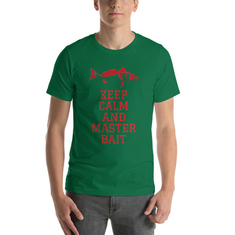 Keep Calm And Master Bait Short-Sleeve Unisex T-Shirt – Master Bait Shops