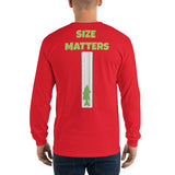 Size Matters Men’s Long Sleeve Shirt