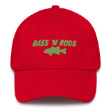 Bass 'N Rods Cotton Hat