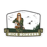Nice Honkers Sticker