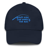 This Girl Can Handle A Rod hat (Blue)