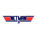 Net Man Sticker