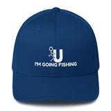 FU I'm Going Fishing Structured Twill Cap