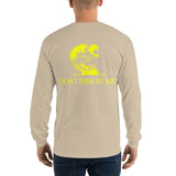 Dont Fish By Me Bass Long Sleeve T-Shirt Yellow