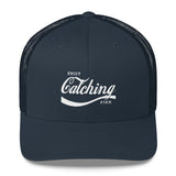 Enjoy Catching Fish Trucker Hat White