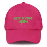 Bass 'N Rods Cotton Hat