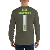 Size Matters Men’s Long Sleeve Shirt