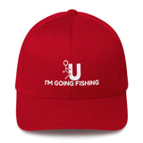 FU I'm Going Fishing Structured Twill Cap