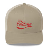 Enjoy Catching Fish Trucker Hat Red