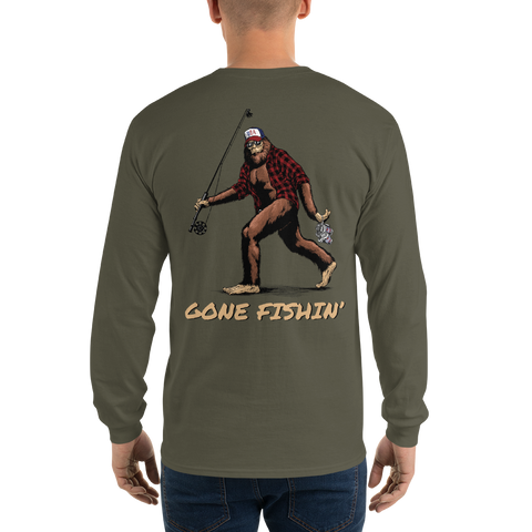 Gone Fishin' Long Sleeve T-Shirt